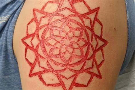 Liquid Nitrogen Tattoo .